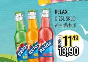 Relax 0,25l více příchutí
