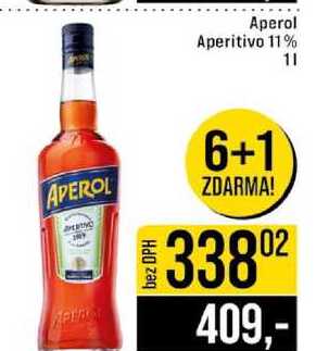 Aperol Aperitivo 11% 1l