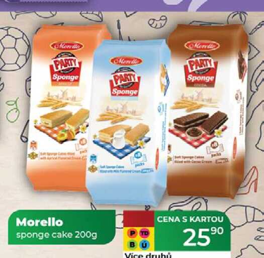 Morello sponge cake 200g 