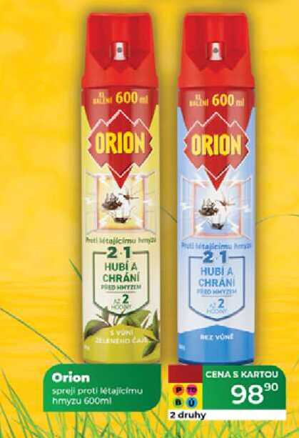 Orion spreji proti létajícímu hmyzu 600ml 