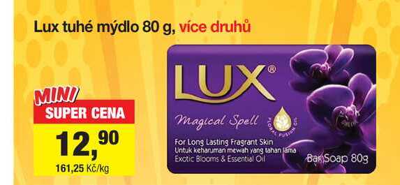 Lux tuhé mýdlo 80 g, více druhů 