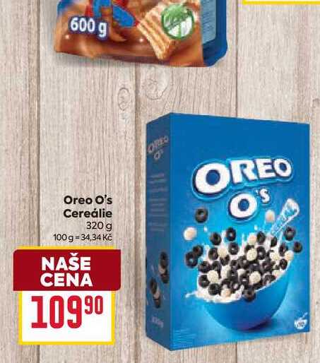 Oreo O's Cereálie 320 g 