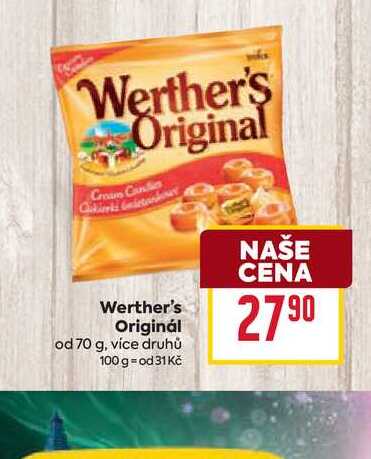 Werther's Originál od 70 g