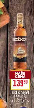 Božkov Original 37,5% 0,5l