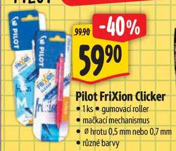 Pilot FriXion Clicker  