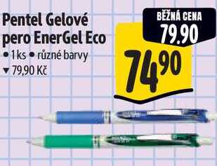 Pentel Gelové pero EnerGel Eco  