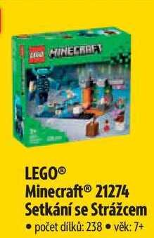 LEGO® Minecraft® 21274 Setkání se Strážcem  