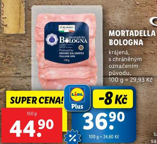 MORTADELLA BOLOGNA, 150 g