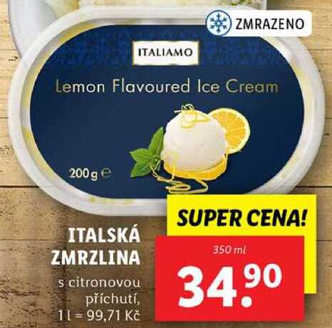 ITALSKÁ ZMRZLINA, 350 ml 