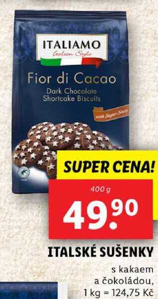 ITALSKÉ SUŠENKY, 400 g 