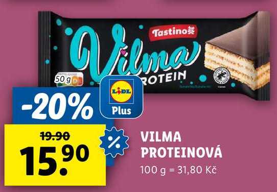 VILMA PROTEINOVÁ, 50 g