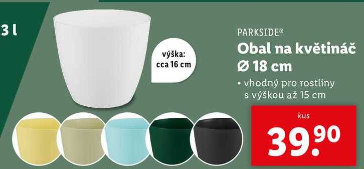 Obal na květináč Ø 18 cm 