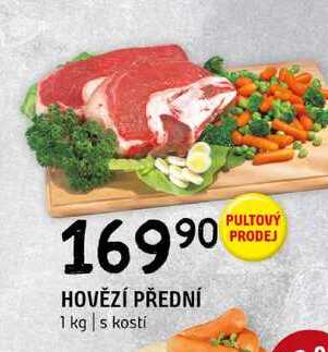 Hovězí přední s kosti 1kg