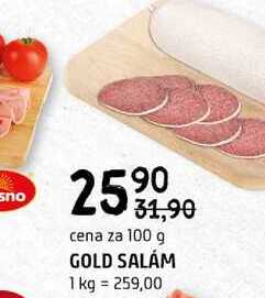 Gold salám 100g