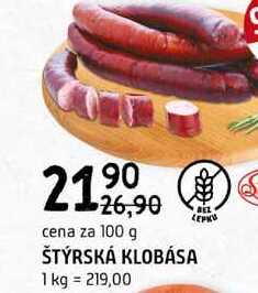 Štýrská klobása 100g