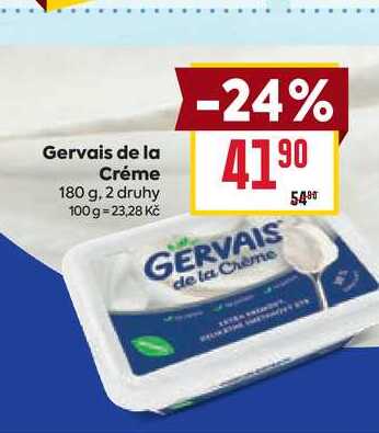 Gervais de la Créme 180 g