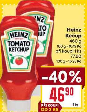 Heinz Kečup 460 g 