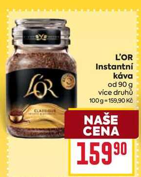 L'OR Instantní Κάνα od 90 g