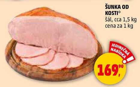 ŠUNKA OD KOSTI šál, 1 kg