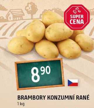 Konzumní brambory rané 1kg