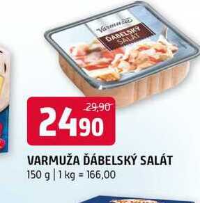 Varmuža dábelský salát 150g