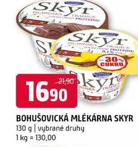 Bohušovická mlékárna Skyr 130g