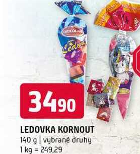 Ledovka kornout 140 g