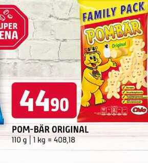 Pom-Bär 110g, různé druhy