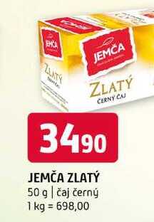 Jemča zlatý 50 g čaj černý 