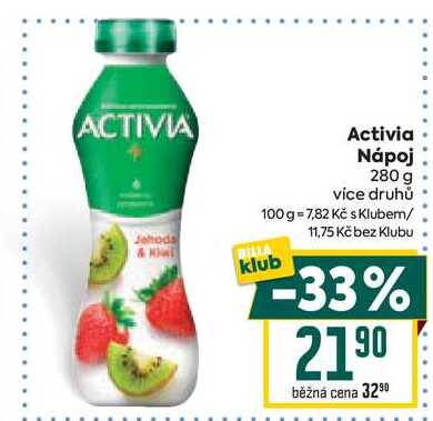 Activia Nápoj 280 g