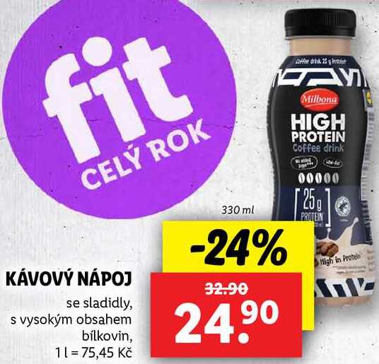 KÁVOVÝ NÁPOJ, 330 ml