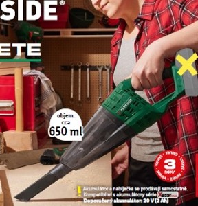 PARKSIDE® 20 V Aku ruční vysavač 2 v 1