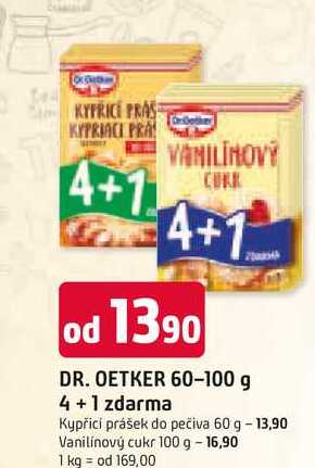 DR. OETKER Kypřící prášek do pečiva 5x12 g  
