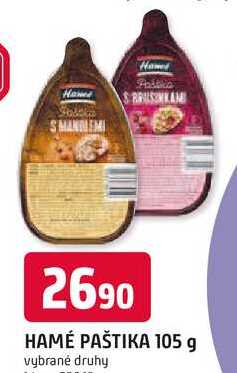HAMÉ PAŠTIKA 105 g vybrané druhy 