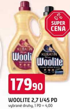 WOOLITE 2,7 l/45 PD 