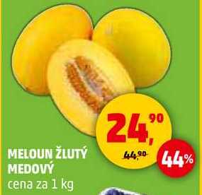 MELOUN ŽLUTÝ MEDOVÝ, 1 kg