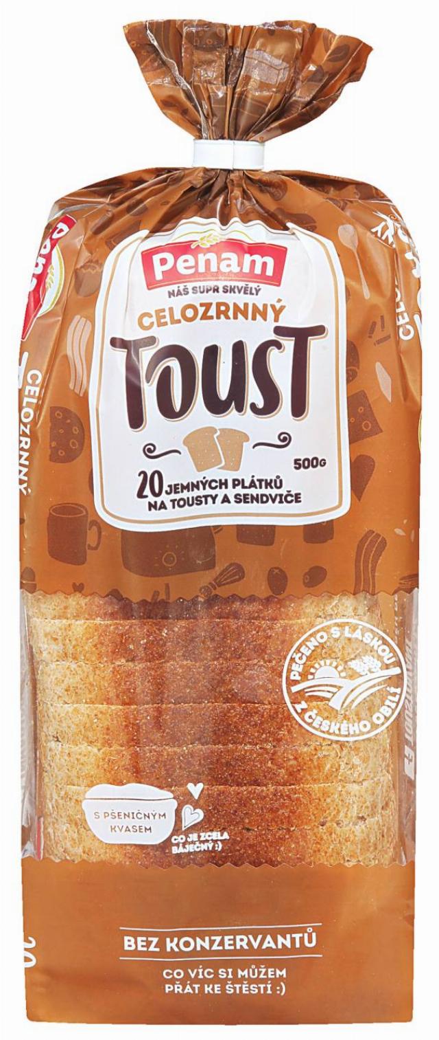 Penam Toustový chléb celozrnný
