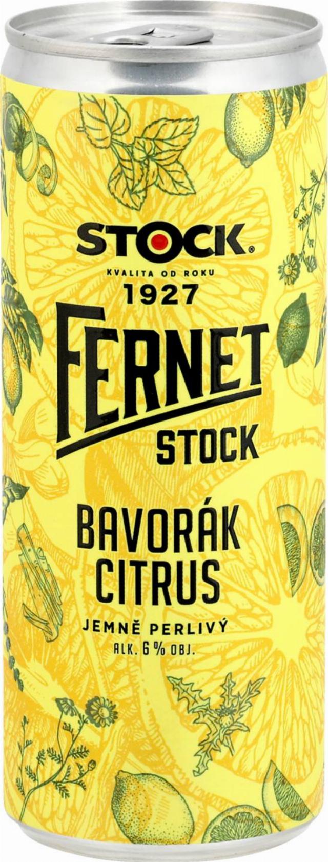 Fernet Stock Citrus Míchaný drink bavorák 6%