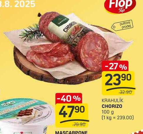 CHORIZO 100g