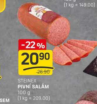 PIVNÍ SALÁM 100g 