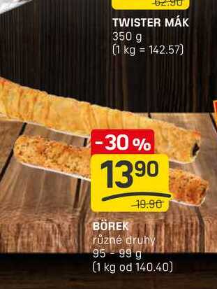 TWISTER MÁK 350 g 