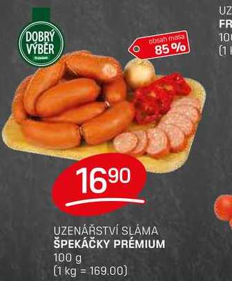 ŠPEKÁČKY PRÉMIUM 100 g 