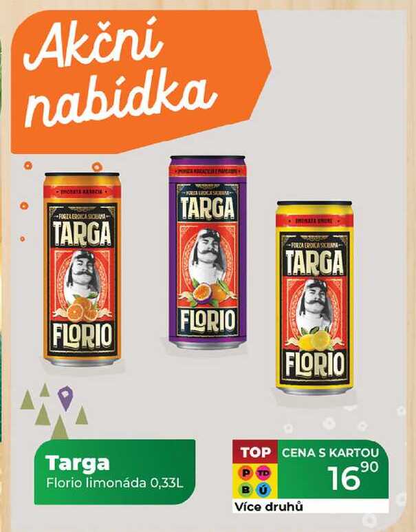 Targa Florio limonáda 0,33L  
