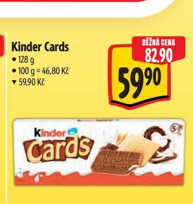 Kinder Cards 128 g 