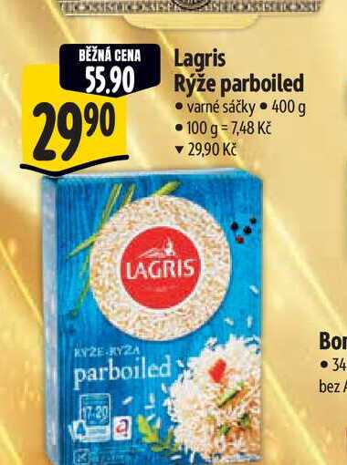   Lagris Rýže parboiled  400 g 