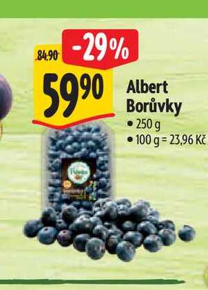 Albert Borůvky 250 g