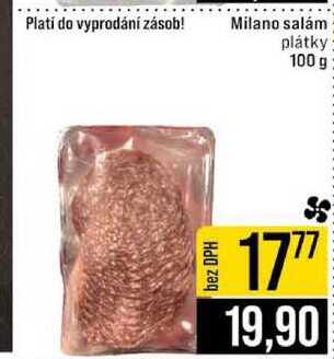 Milano salám plátky 100 g