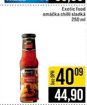 Exotic food omáčka chilli sladká 250 ml