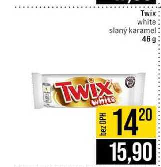 Twix white slaný karamel 46 g