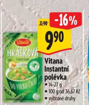  Vitana Instantní polévka 14-27 g 